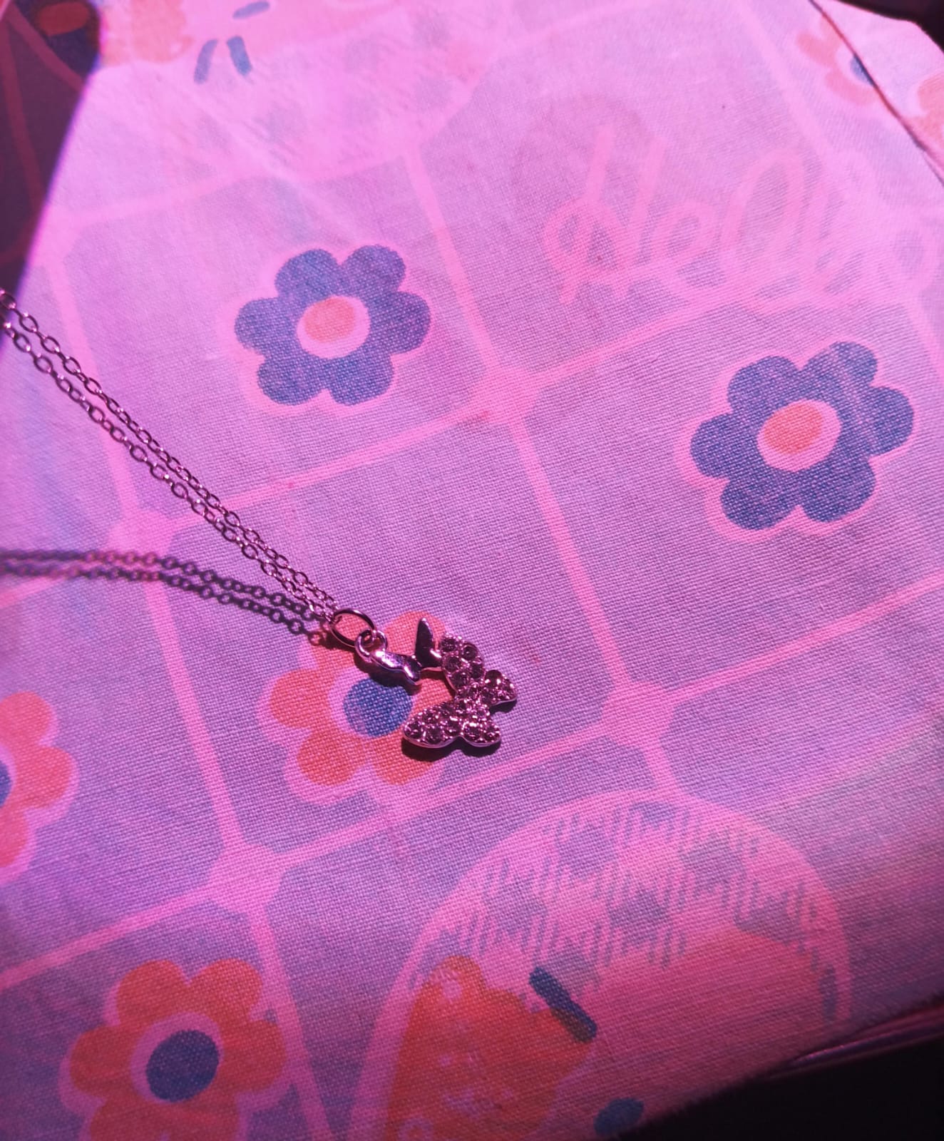 Shimmering Flutter Necklace