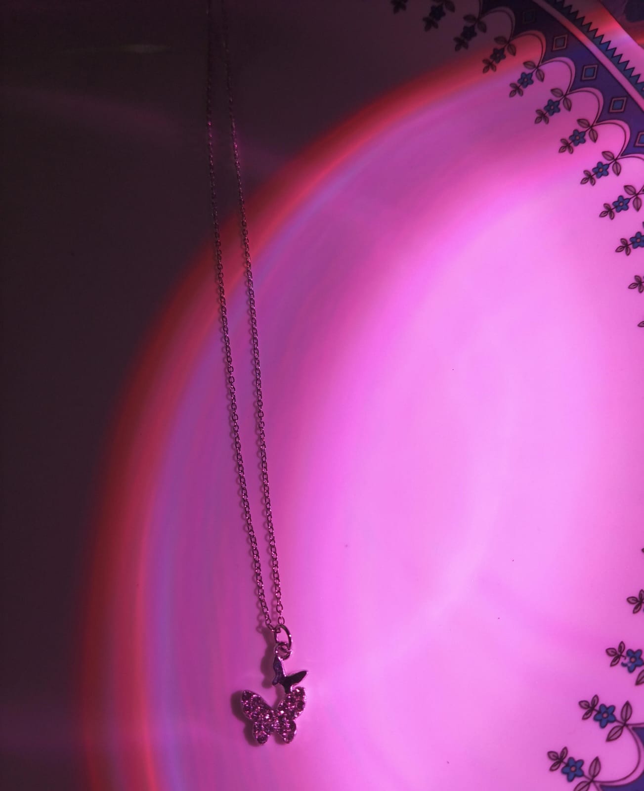 Shimmering Flutter Necklace