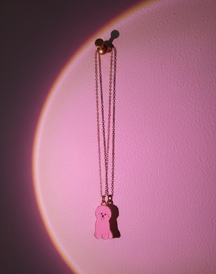 Poodle Charm Necklace