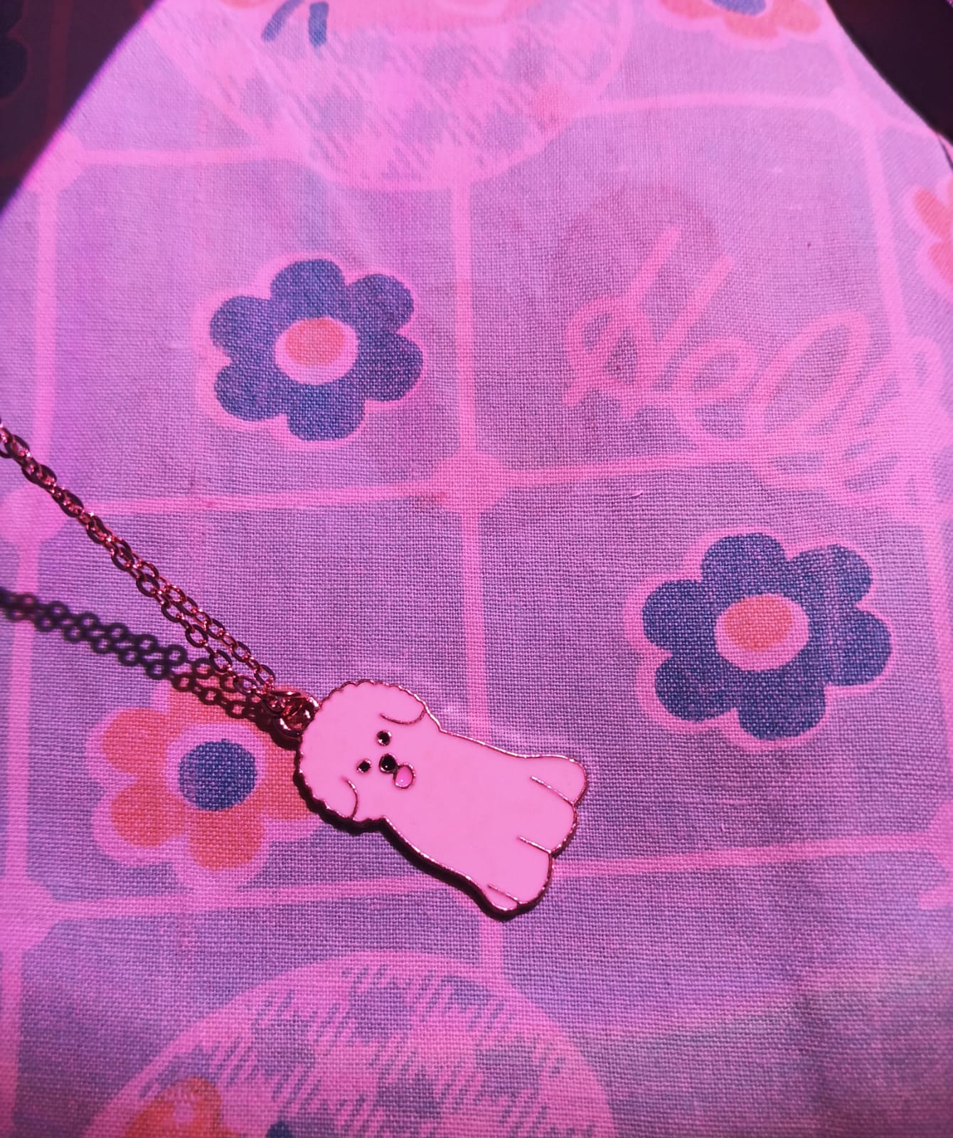 Poodle Charm Necklace