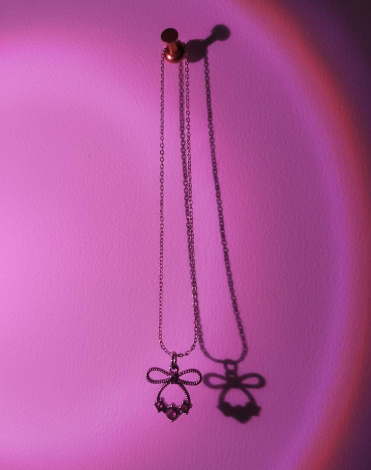 Sweetheart Ribbon Necklace 🎀