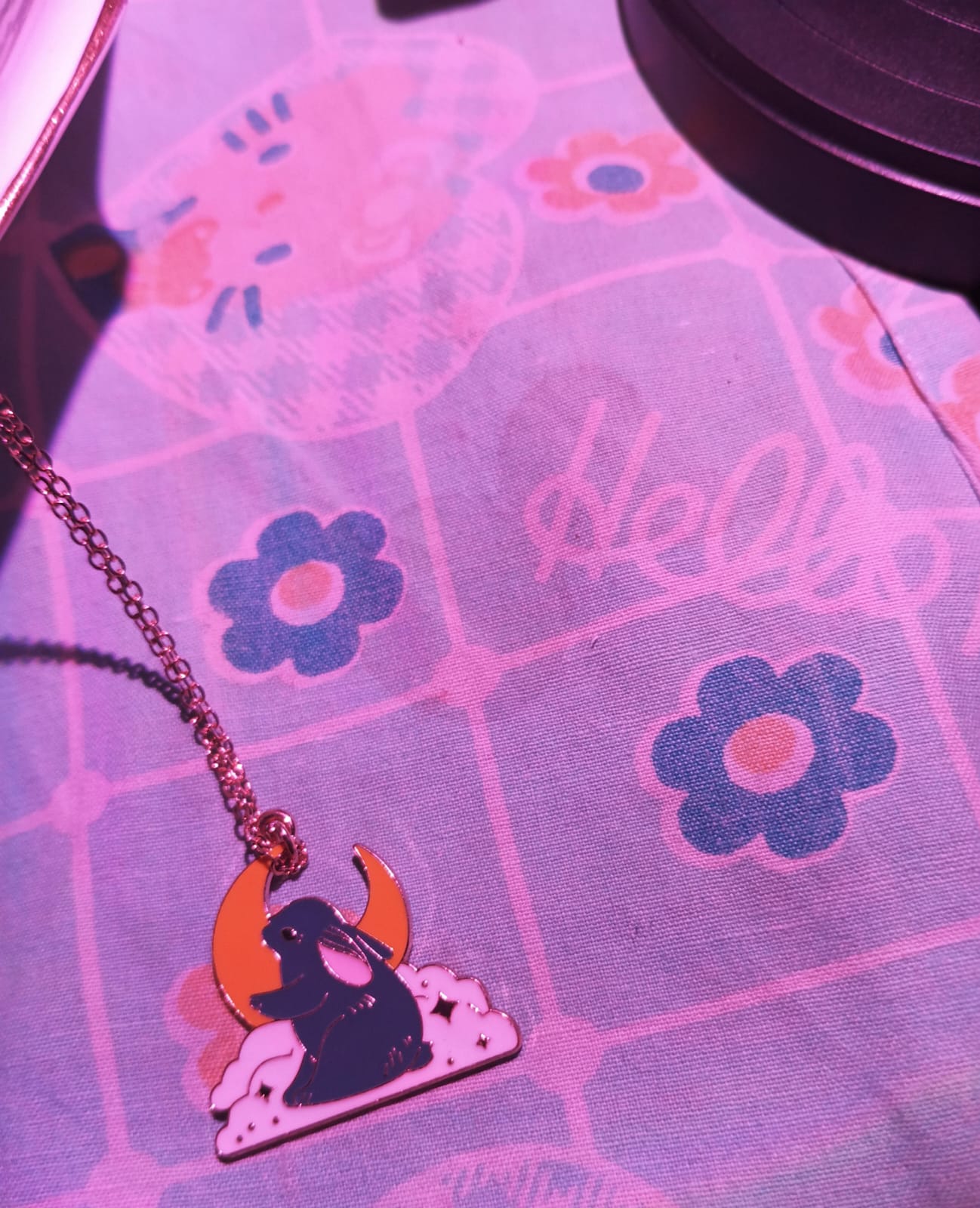 Whimsical Bunny Necklace 🐰