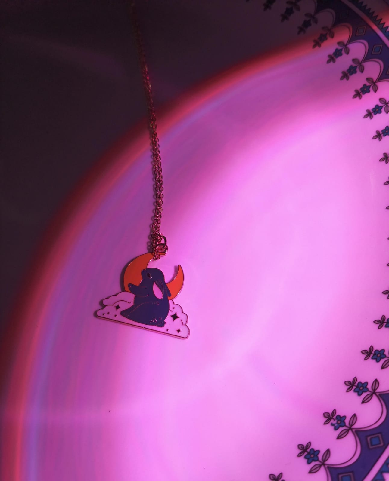 Whimsical Bunny Necklace 🐰