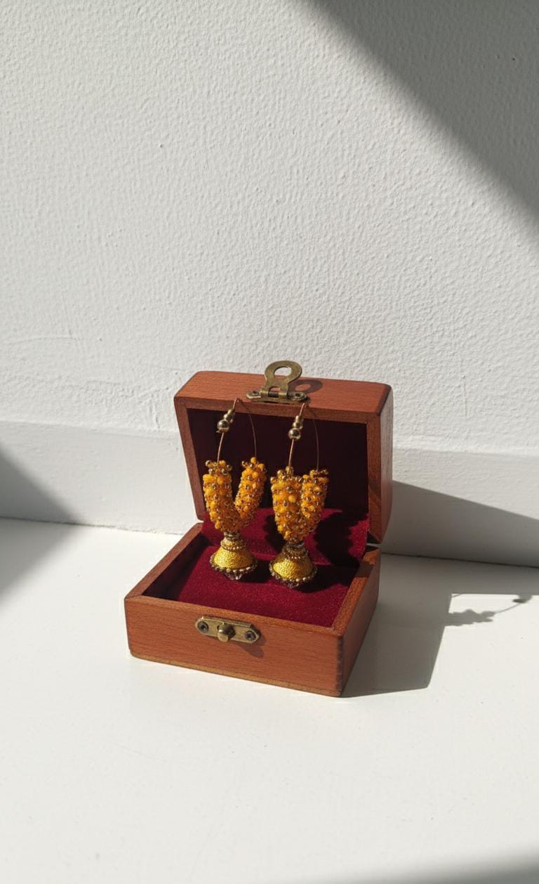 Rajwadi jhumke (राजवाड़ी झुमके)